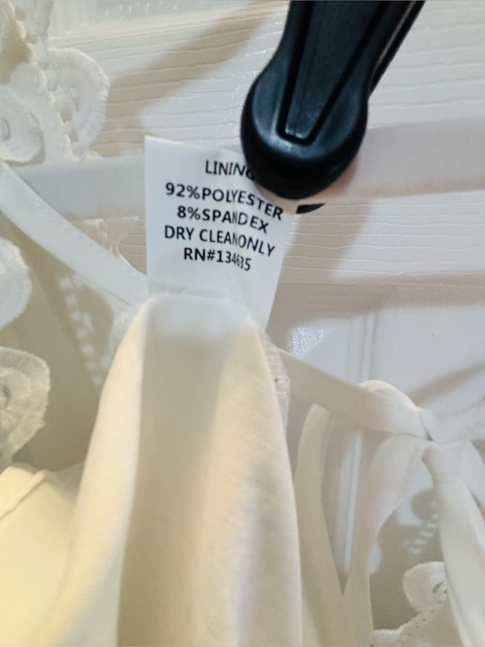 Minuet Boutique White Ruffle V-Neck Mini Dress - Picture 4 of 8
